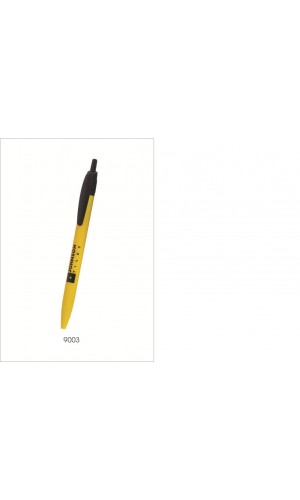 sp plasitc pen black and yellow